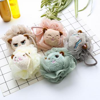 Éponge de douche chat mignon