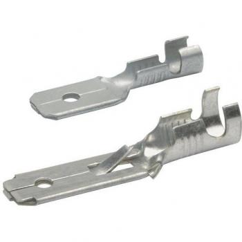 Klauke 2230 Flachstecker, DIN 46343, 100 Stück