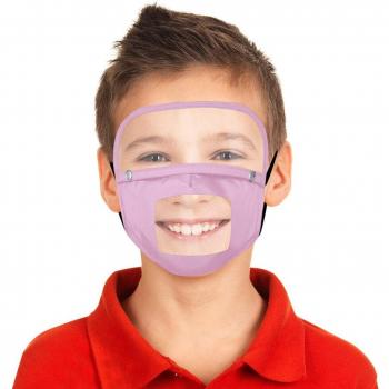 Bufanda Facial Infantil Lavable con Protección contra Polvo y Filtro Reutilizable