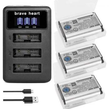 5 NP-BX1 Batteries + LCD Charger for Sony HX300 and WX300