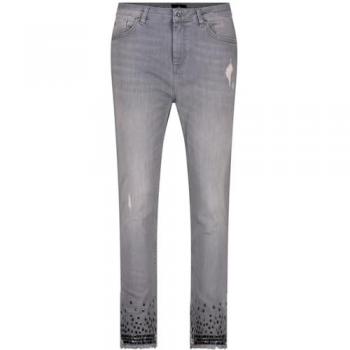 MONARI Jeans Slim Fit 7/8 grau | 44