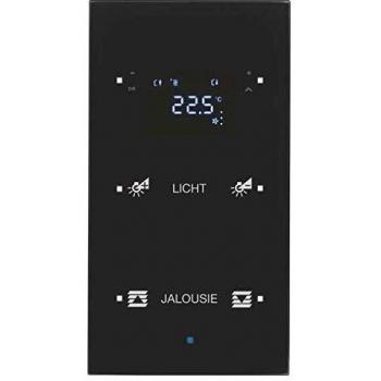 Hager Black Script Thermostat TS2‑Phase