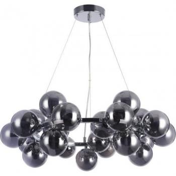 Suspension moderne Cabella Chrome 25 lumières