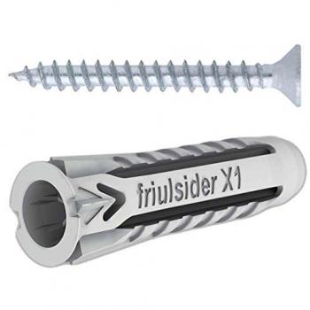 Friulsider Fiche Universelle X7 Evo 60071B0804000 – Pack 50 x 8x40