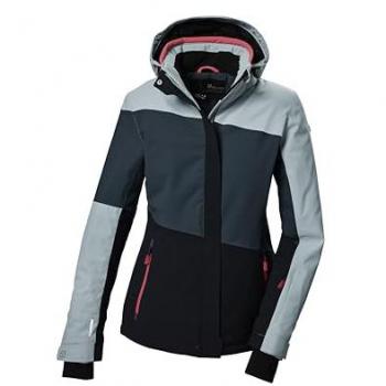 Skijacke KILLTEC KSW 67 WMN SKI JCKT Gr. 44, blau (hellpetrol) Damen Jacken