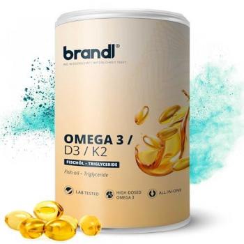 Brandl Omega-3 D3 K2 Premium Weichkapseln
