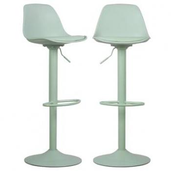 Kunstleder Barhocker im 2er Set