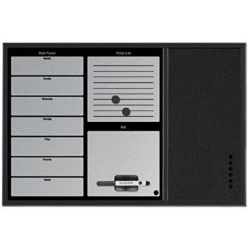 Bi-Office Pizarra y Tablón de Anuncios 60 x 40 cm