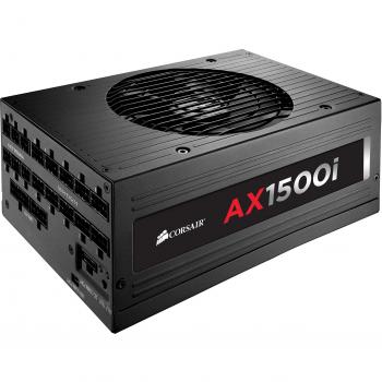 Corsair AX1500i 1500W 80 Plus Titanium Power Supply, Modular, ATX/EPS, CP-9020057-EU