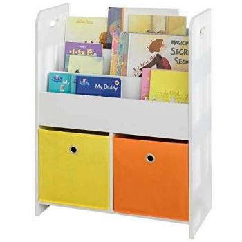 SoBuy Libreria Montessoriana Per Bambini Scaffale Portagiochi, kmb27-w, it