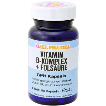 Gall Pharma Vitamin B-Komplex Plus Folsäure Kapseln