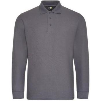 PRO RTX Men's Long-Sleeve Piqué Polo Shirt Large