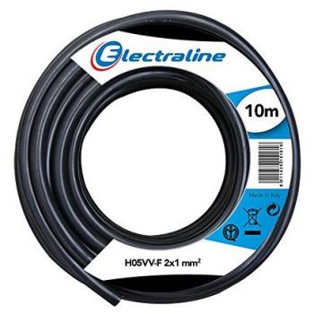 Câble souple Electraline H05VV-F 2x1
