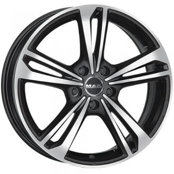 Llanta Mak Emblem 6x15 5x112 ET47 57.1 Negro