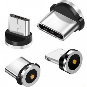 1m Round Magnetic Charger Cable for iPhone