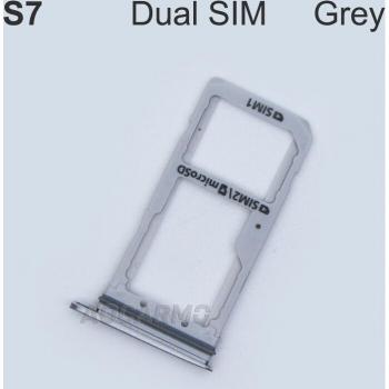 Aocarmo Einzel SIM Karten Halter für Samsung Galaxy S7 G930 G930F Gold