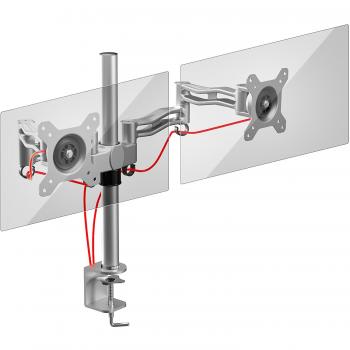 Duronic DM352 SR Monitorständer für zwei Displays bis 27 Zoll