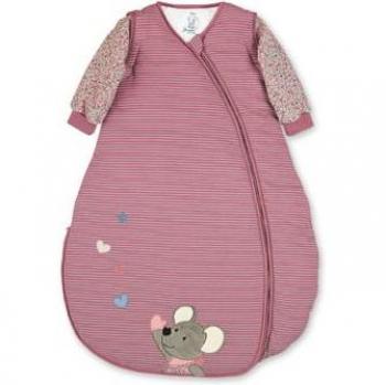 Sterntaler Babyschlafsack Mabel, 2-Wege-Reißverschluss, wattiert, Jersey, 3,00 TOG