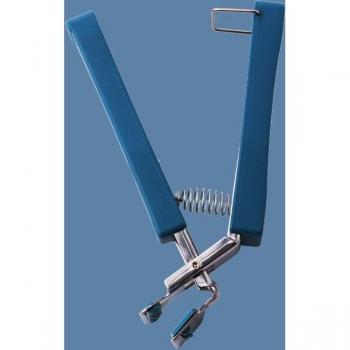 Clip Protector de Cucharas con Plato de Seguridad Inoxidable
