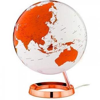 Mappamondo luminoso Tecnodidattica 30 cm Arancione