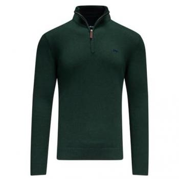 Forest Green Raging Bull Classic Quarter Zip Pullover – 4XL