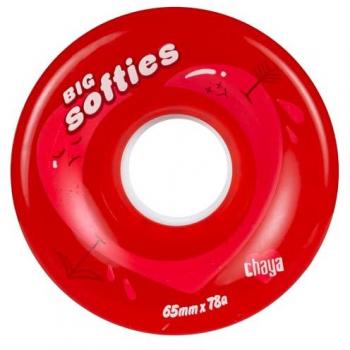 Roue Big Softie 4, 65 × 37 mm – CHAYA Rouge