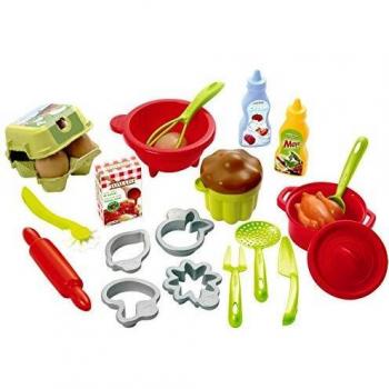 Ecoiffier 2617 – Küchenaccessoires Set (26 Teile)