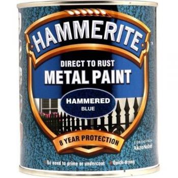 Hammerite Hammered Blue 750ml