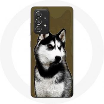 Hoesje voor Samsung Galaxy A52 Siberische Husky