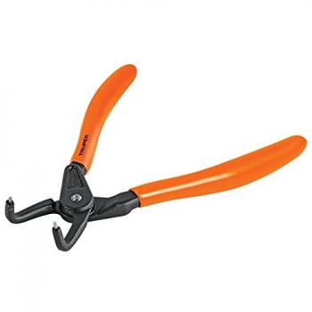 Alicate Seeger Punta 90° con Mango de Vinil y Acero al Carbón 17 cm