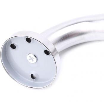 Barra de apoyo de acero inoxidable para baño, 25 cm, soporte para inodoro, 203F