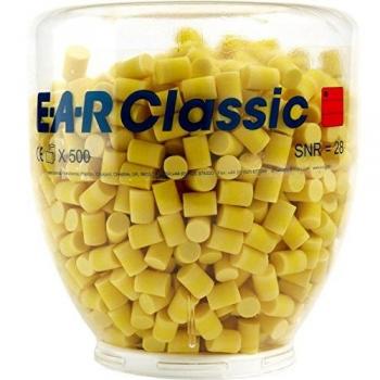 Bouchons d'oreille E-A-R Classic 500 paires Jaunes