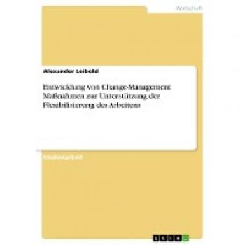 Entwicklung von Change-Management Maßnahmen zur Unterstützung der Flexibilisierung des Arbeitens