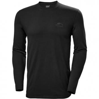 Camiseta Helly Hansen Nord Graphic Manga Larga Gris Hombre