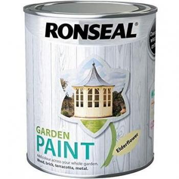 Ronseal General Purpose Garden Paint Elderflower 750ml