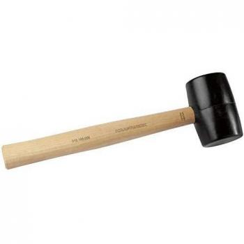 Marteau en hickory avec tête en caoutchouc 64 mm
