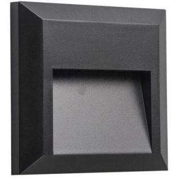 Applique Murale LED Noir 1,6W 4000K