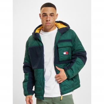 Cazadora verde oscuro con capucha Tommy Jeans para hombre