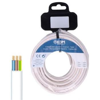 Enrouleur de Tuyau Plat H05VV-F 25 M 1 Mm