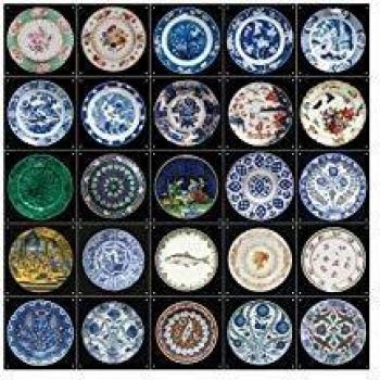 IXXI Kunst & V&A Mini-Plate Pack – 25 Karten (20 x20 cm)