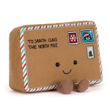 Unisex Santa Message Soft Toy