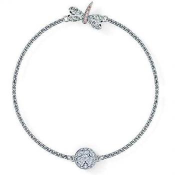 Collezione Swarovski Remixes Farfalla Drago, Bianco, Rifinitura in Rodio