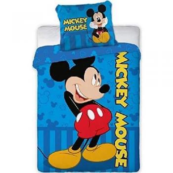 DISNEY Parure de lit en microfibre Mickey