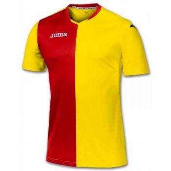 Camiseta de Entrenamiento Joma Masculina Amarilla/Roja 5XS