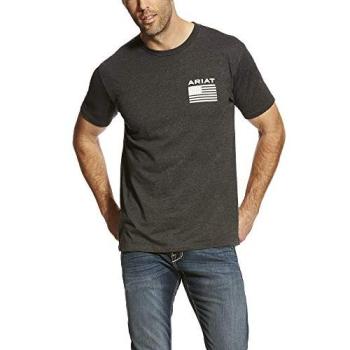 Ariat Štíhlé tričko charcoal heather, medium size