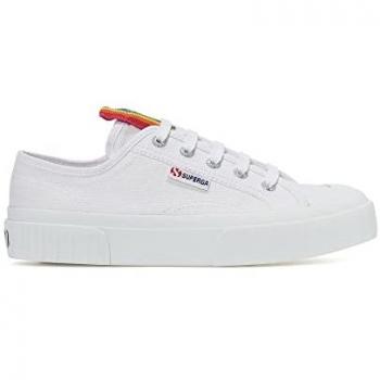 Superga Women's Stripe Rainbow Sneakers