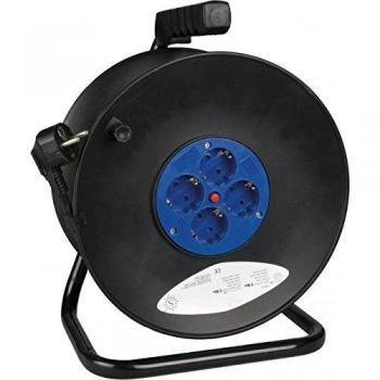 Standard 25m Two‑Pole Socket Cable Reel – Unisex Friendly