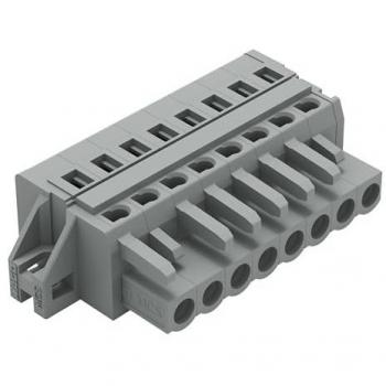Female Through‑Fixing Flange, 8P – WAGO 231‑108/027‑000