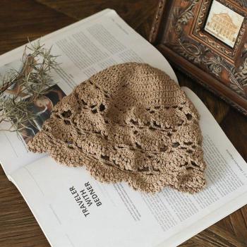 Gorro Hueco de Algodón para Mujer