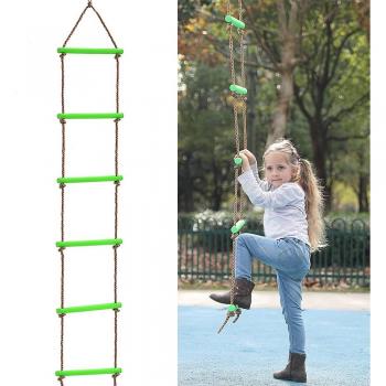 Children's Climbing Rope Ladder for Backyard